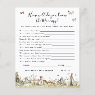 Know The Mummy   Baby Shower Game