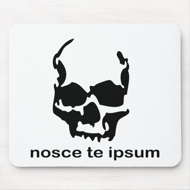 know thyself mouse mat (Front)