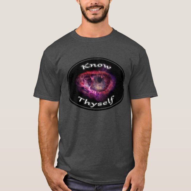Know Thyself  Shirt - All Seeing Eye Crab Nebula (Front)