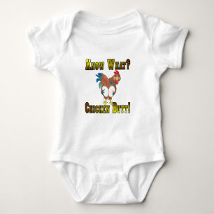 Know What? Chicken Butt! Baby Bodysuit