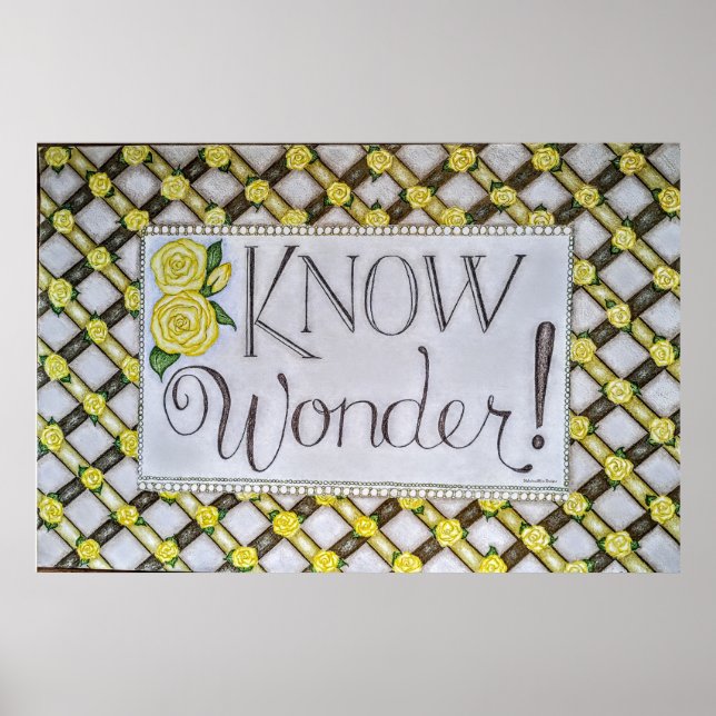 Know Wonder! - Wall Art (Front)