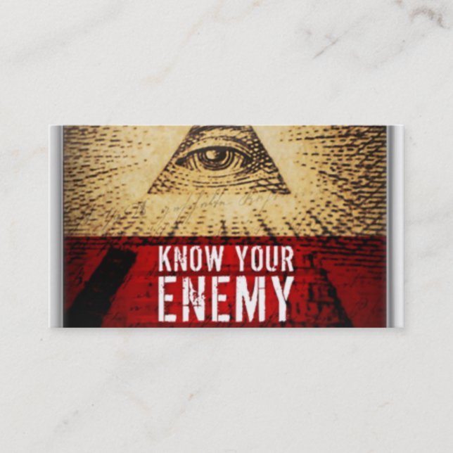 Know Your Enemy Cards (Front)