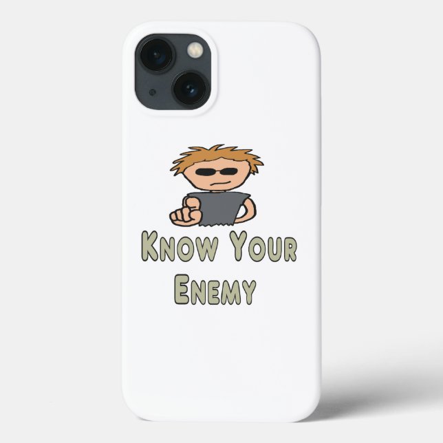 Know Your Enemy Case-Mate iPhone Case (Back)