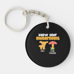 Know Your Mushrooms Key Ring