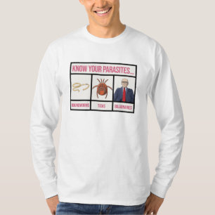 Know Your Parasites - Anti Billionaire T-Shirt