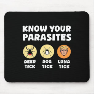 Know Your Parasites Anti-trump Fun Meme Resist Pro Mouse Mat