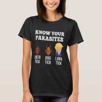 Know Your Parasites Anti-trump Funny Tick Resist
