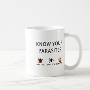 Know Your Parasites Anti-trump Resist Coffee Mug