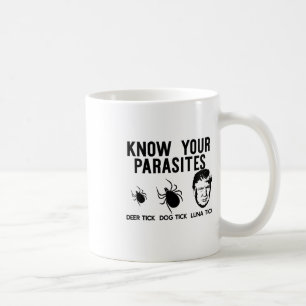 Know Your Parasites Anti-trump Resist T Shirt Funn Coffee Mug