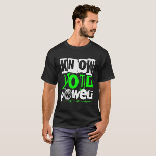 Know Your Power Men's Motivational Graphic T-Shirt