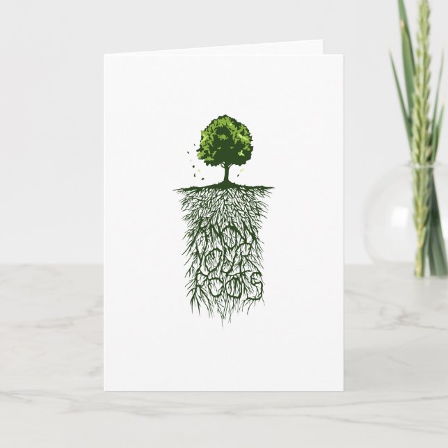 Know Your Roots Card (Front)