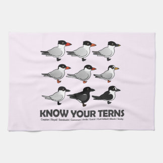 Know Your Terns Tea Towel