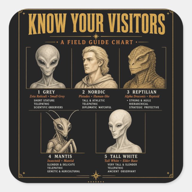 Know Your Visitors Sticker (Front)