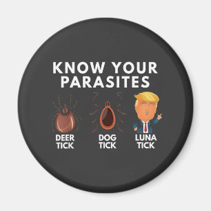 Know you're parasites Anti-Trump Humour Politics Magnet