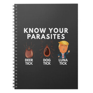 Know you're parasites Anti-Trump Humour Politics Notebook