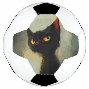 Knowing Black Ninja Cat Football