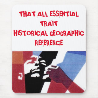 knowing history mouse mat