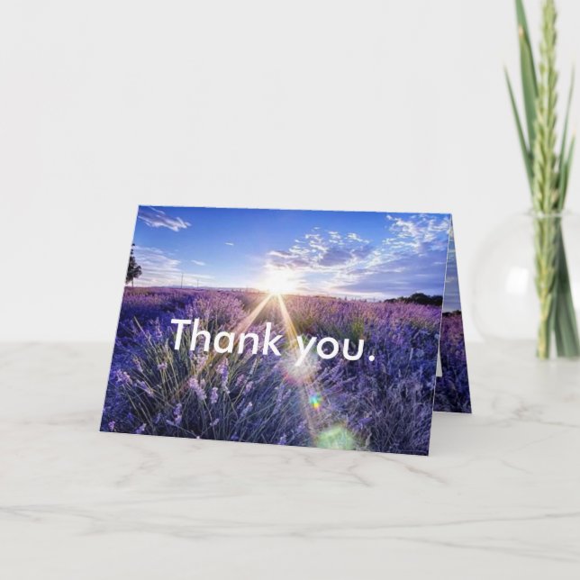 Knowing you believe in me, means I’m not alone. Thank You Card (Front)