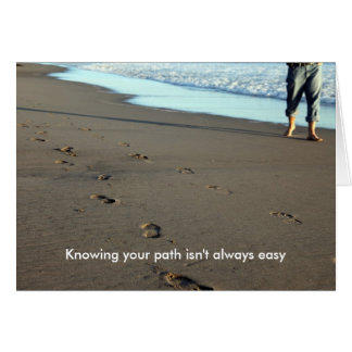 Knowing your path isn't always easy