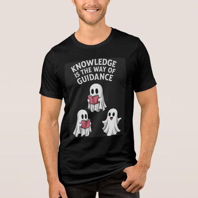 Knowledge is Guidance Tri-Blend Shirt (Front)