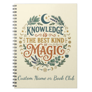 Knowledge is Magic Witchy Book Dark Academia