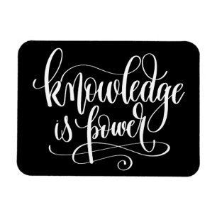 Knowledge is Power Magnet