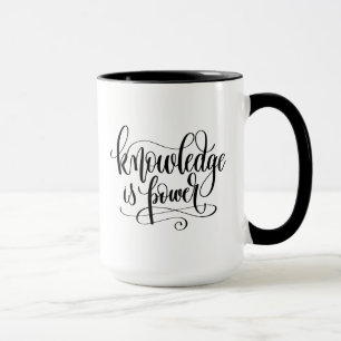 Knowledge is Power Mug