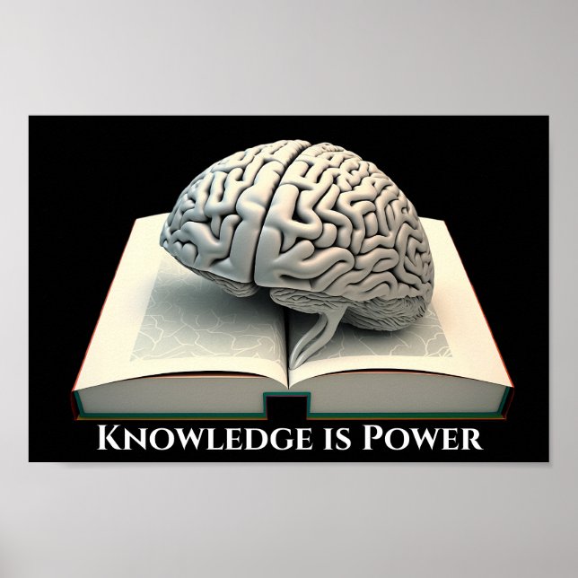 Knowledge is Power - Silver Edition Poster (Front)