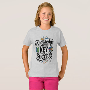 Knowledge is the Key to Success T-Shirt