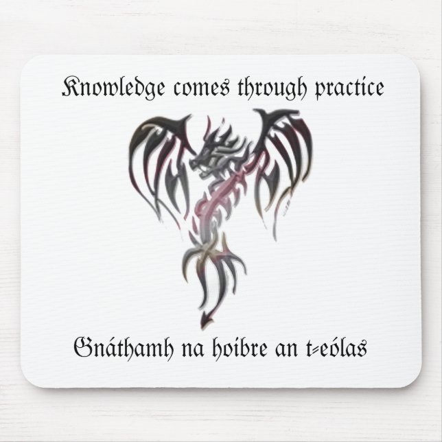 Knowledge Mouse Mat (Front)