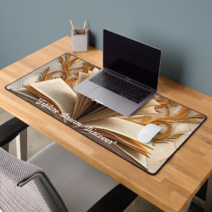 "Knowledge Unbound" Desk Mat