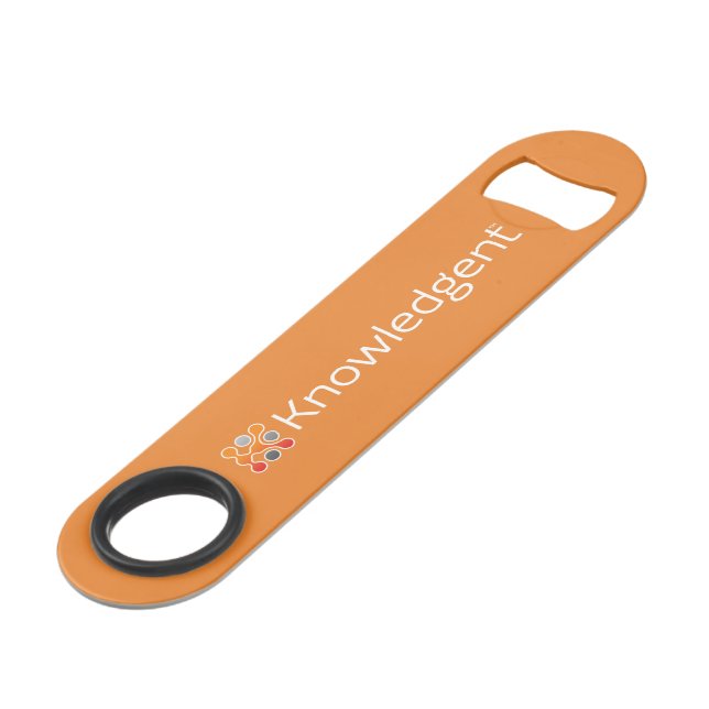 Knowledgent Bottle Opener (Front Angled)