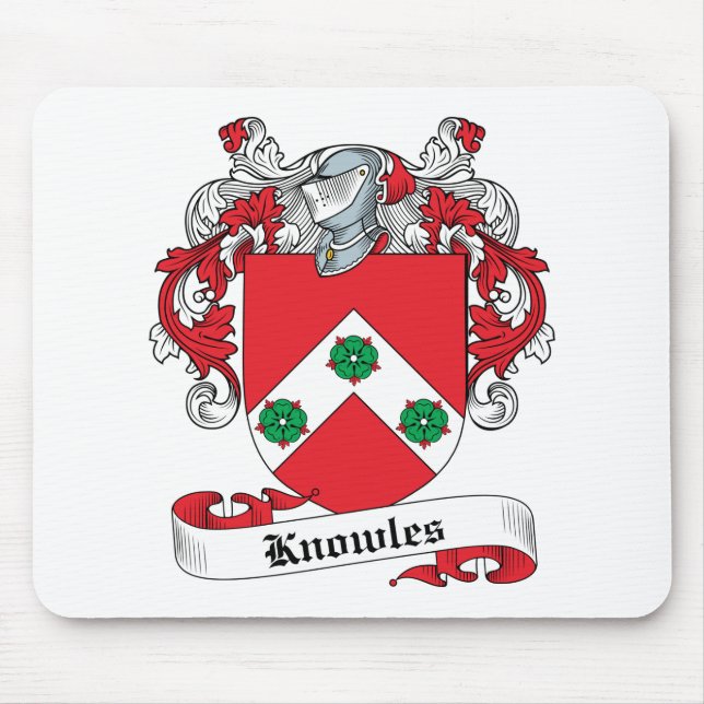 Knowles Family Crest Mouse Mat (Front)