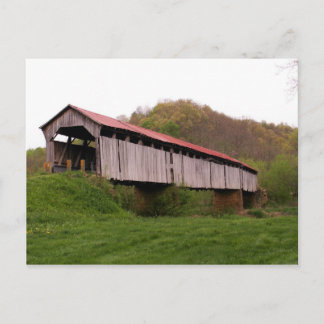 Knowlton Covered Bridge Postcard