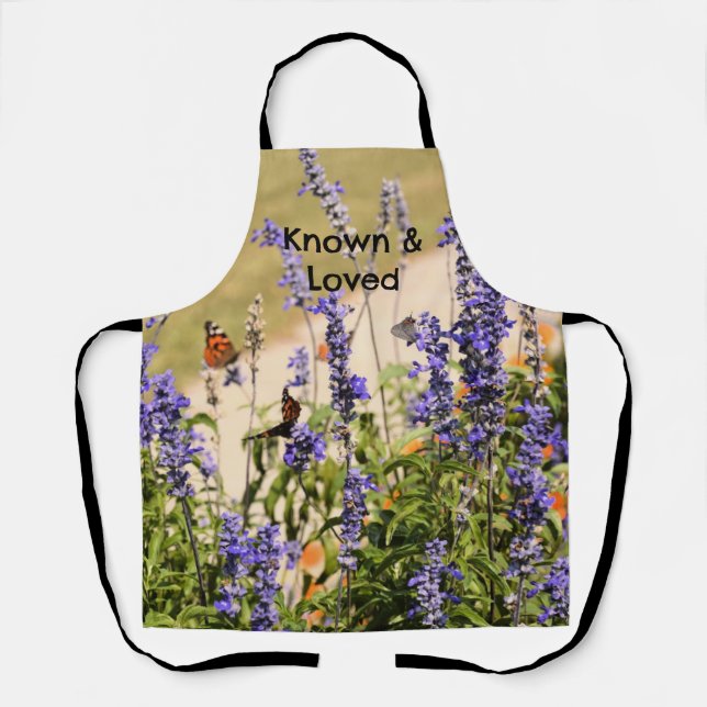 Known & Loved Floral All-Over Print Apron (Front)
