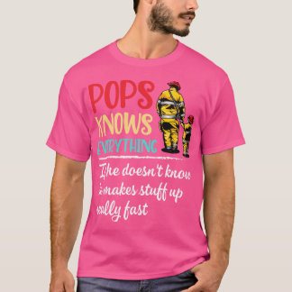 Knows Everything If He Doesnt Know He Makes Stuff T-Shirt