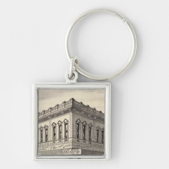 Knox block, San Jose Key Ring (Front)