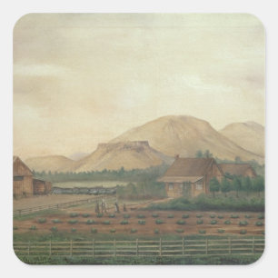 Knox Ranch, Idaho Square Sticker