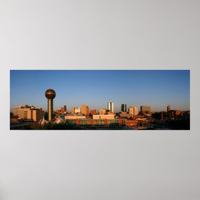 Knoxville Panoramic Poster (Front)