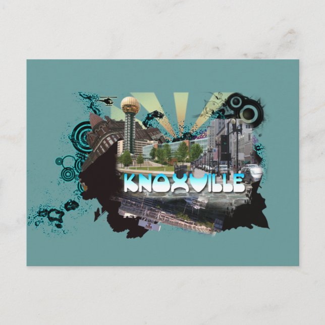 Knoxville postcard (Front)