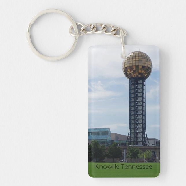 Knoxville Sunsphere Key Ring (Front)