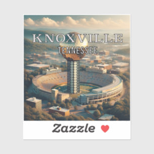Knoxville Tennessee 3 Inch Vinyl Sticker