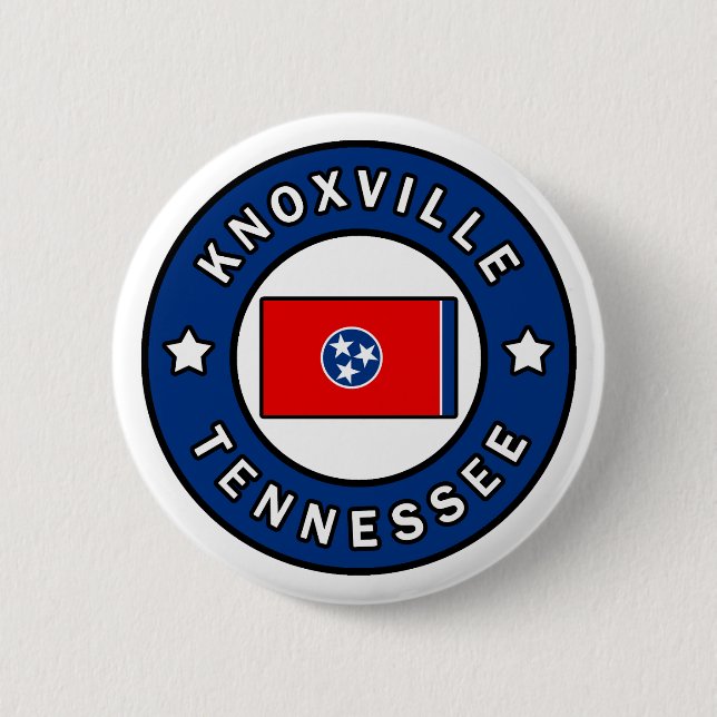 Knoxville Tennessee 6 Cm Round Badge (Front)