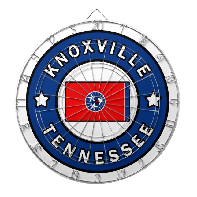 Knoxville Tennessee Dartboard (Front)