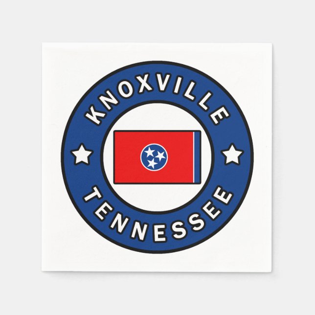 Knoxville Tennessee Napkin (Front)