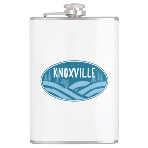 Knoxville Tennessee Outdoors Hip Flask