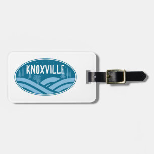 Knoxville Tennessee Outdoors Luggage Tag