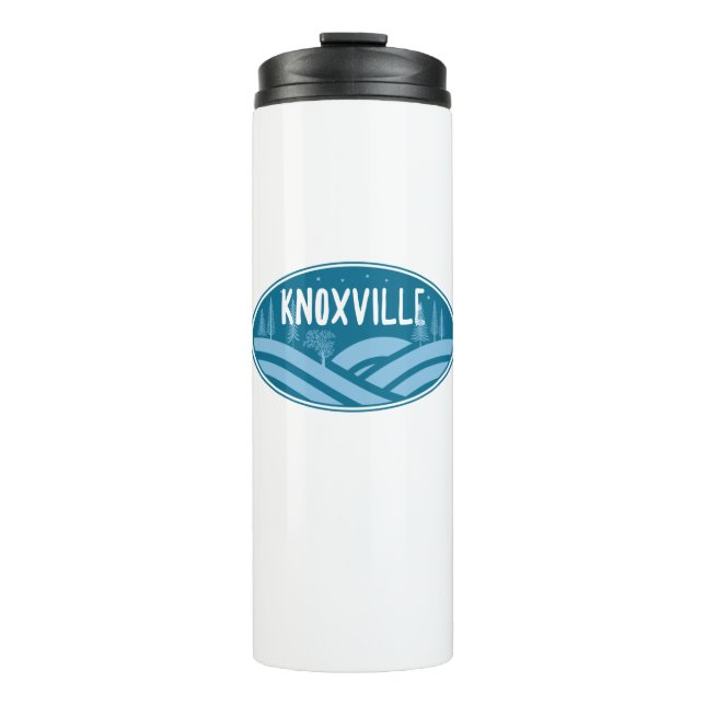 Knoxville Tennessee Outdoors Thermal Tumbler (Front)