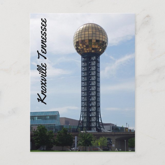 Knoxville Tennessee Postcard (Front)