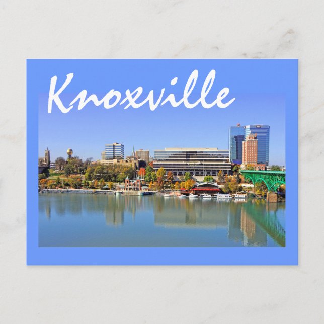 Knoxville, Tennessee, U.S.A. Postcard (Front)